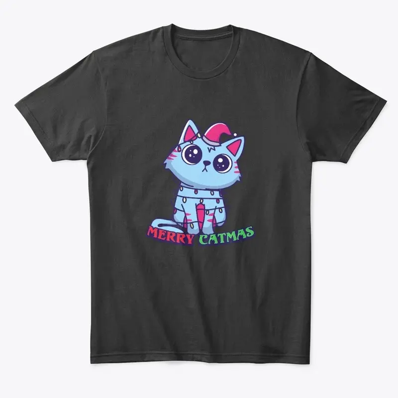 Christmas Cat Tee